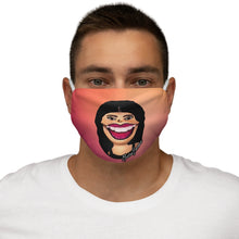Load image into Gallery viewer, Season 2 Episode 1 Fan Art: Snug-Fit Polyester Face Mask (Peach,) Two Faced With Martine Beerman
