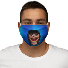 Load image into Gallery viewer, Selena G. Fan Art: Snug-Fit Polyester Face Mask (Blue,) from Two Faced With Martine Beerman
